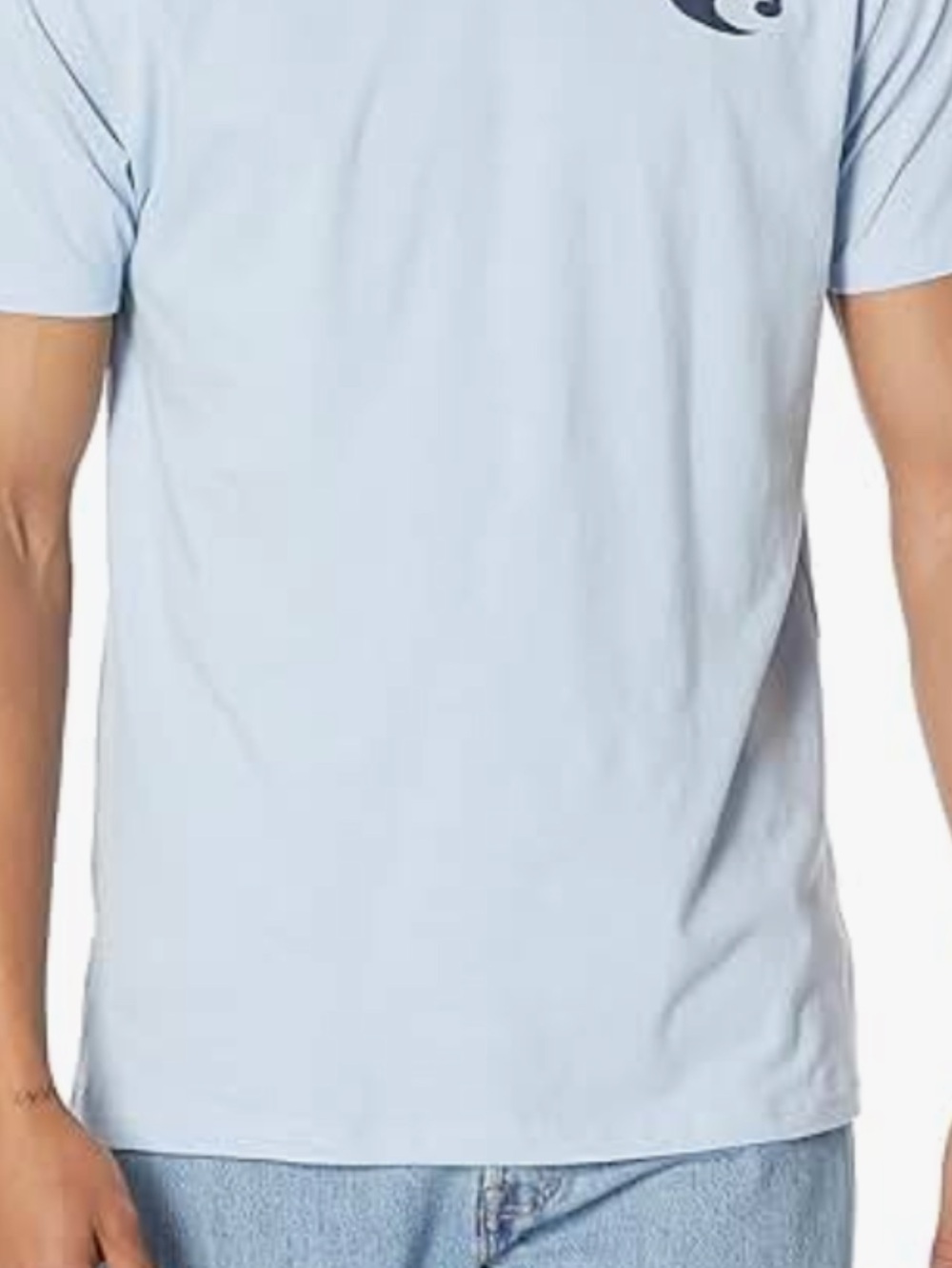 Costa Light Blue Short-Sleeve Crew Tee
